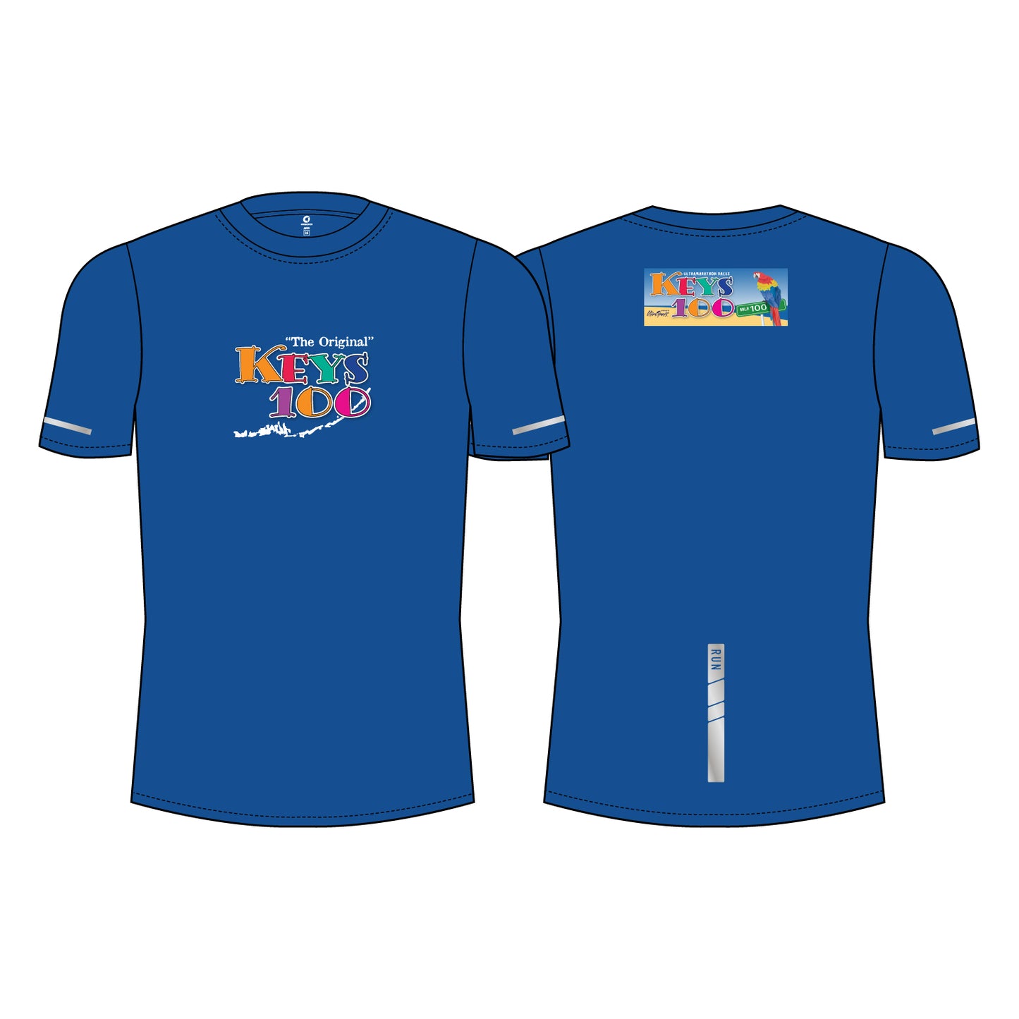Men's Short Sleeve Performance Tee- Royal