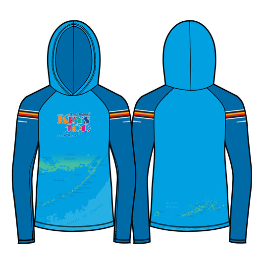 *PRE-ORDER* Men's Base Layer Sun Hoody - Map