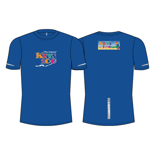 Men's Short Sleeve Performance Tee- Royal