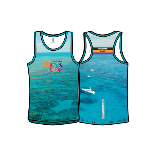 Men's Sublimated Ocean Tank Top