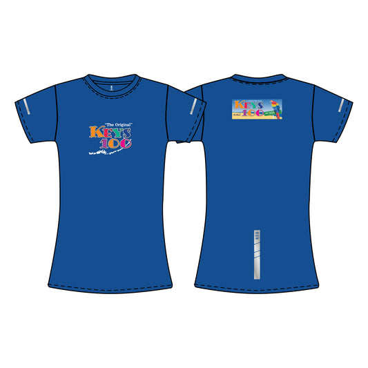 Women's Short Sleeve Performance Tee- Royal