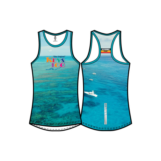 Women's Sublimated Ocean Tank Top